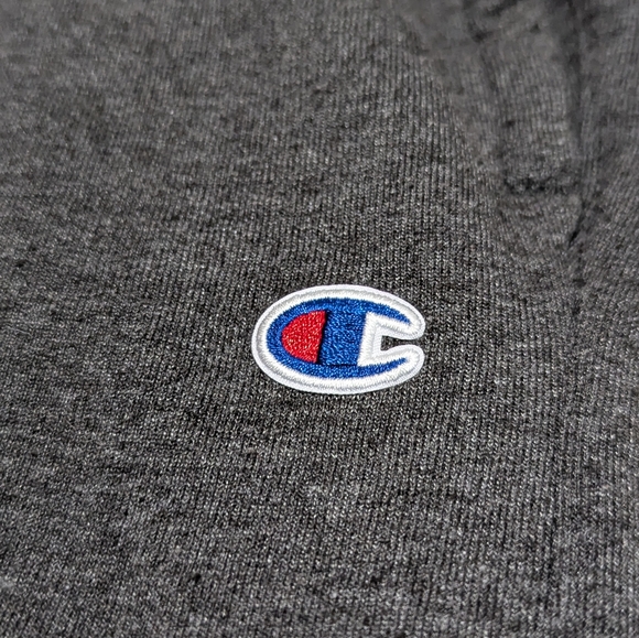 Champion Men's 2XL Dark Heather-Gray Fleece Tapered & Cuffed Sweatpants Joggers - Picture 7 of 14